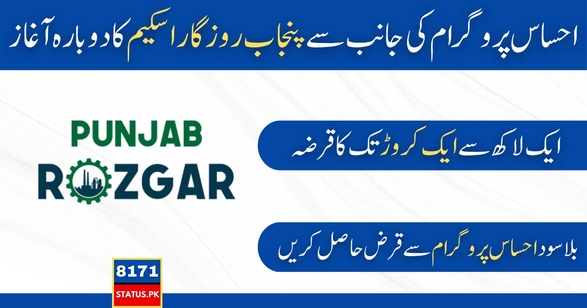 Ehsaas Punjab Rozgar Program To Find Your Eligibility & Qualification (1)